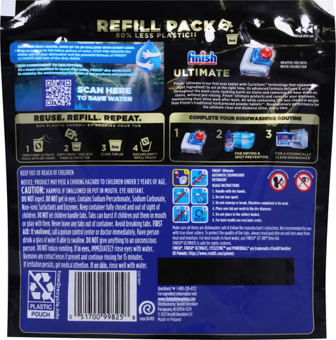 Finish Powerball Ultimate Tabs 4.4 OZ