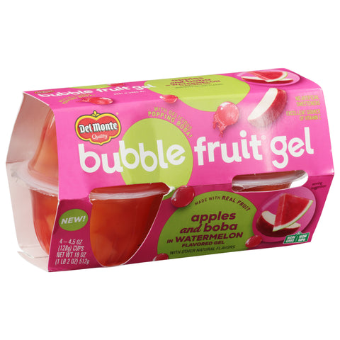Del Monte Apples and Boba in Watermelon Bubble Fruit Gel 4