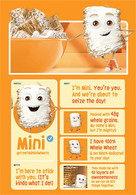Kellogg's Frosted Mini-Wheats Breakfast Cereal Original, Kids Cereal, 16 oz