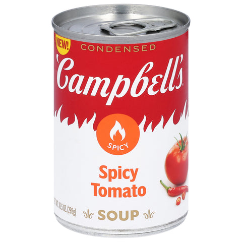 Campbell's Spicy Tomato Condensed Soup 10.5 oz - 12 Pack