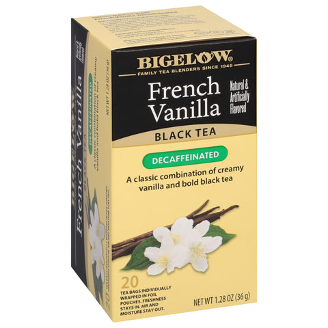 Bigelow French Vanilla Decaffeinated Tea 20 CT