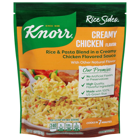 Knorr Rice Side Creamy Chicken 5.7 OZ