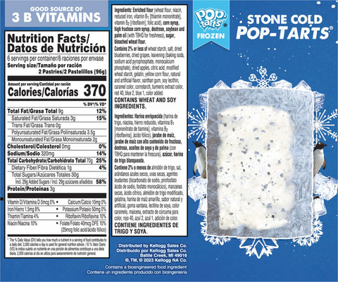 Kellogg's Pop-Tarts Frosted Blueberry 20.3 OZ