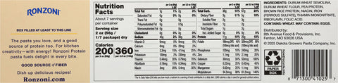 Ronzoni Protein Grain & Legume Spaghetti Pasta 14.5 oz