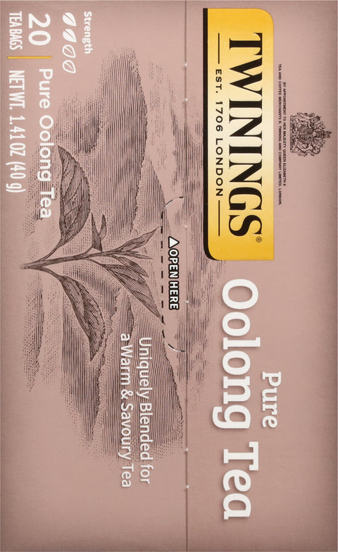Twinings 100% Pure Oolong Tea 20 CT