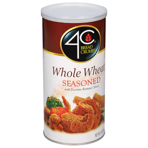 4C Bread Crumbs Whole Wheat Seasoned 13 OZ