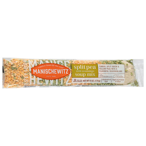 Manischewitz Split Pea Soup Mix Cello 6 OZ