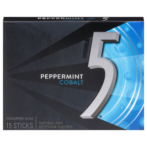 Wrigley Peppermint Cobalt Gum 15 CT