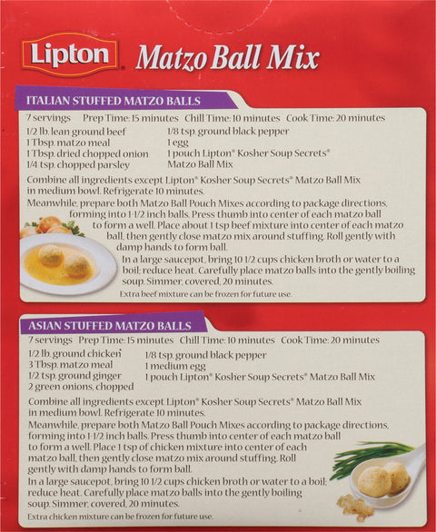 Lipton Kosher Matzo Ball Mix 4.5 OZ