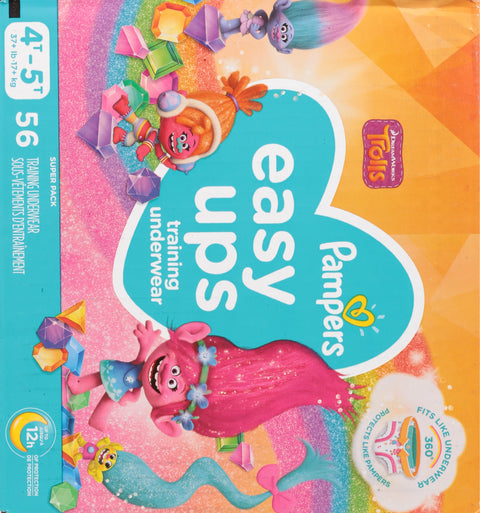 Pampers Girl Training Underwear 56 CT