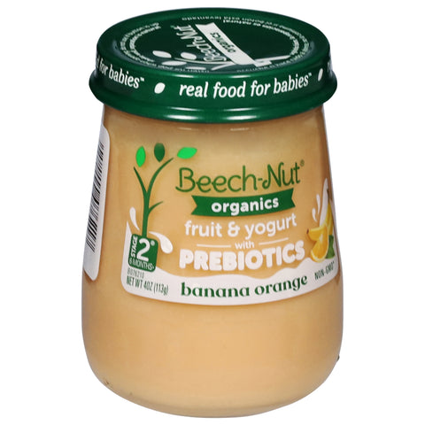 Beech-Nut Organics Stage 2 (6 Months+) Banana Orange 4 oz
