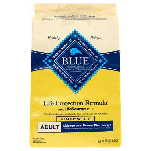 Blue Buffalo Life Protection Chicken & Brown Rice Adult Dog Food 15 LB