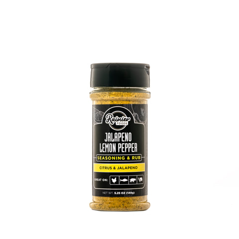 Rainier Foods Jalapeno Lemon Pepper Rub - 5.25 OZ 6 Pack