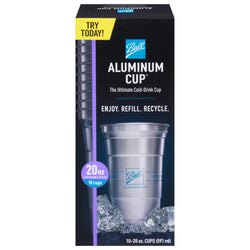 Ball Aluminum Cups - 10 CT 10 Pack