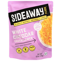 Sideaway Foods Gluten Free White Cheddar Cauliflower - 8.5 OZ 6 Pack