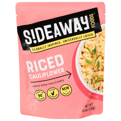 Sideaway Foods Riced Cauliflower - 8.5 OZ 6 Pack