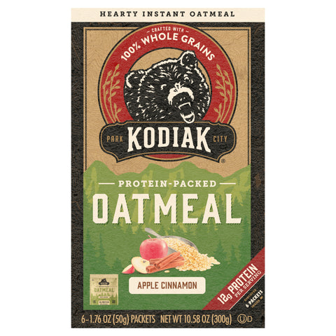 Kodiak Oatmeal Apple Cinnamon 10.58 OZ