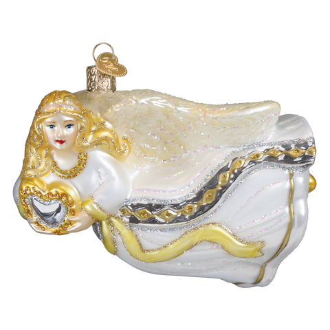 Angel With Heart Ornament