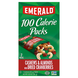 Emerald Nuts, Cashews & Almonds with Dried Cranberries - 4.83 OZ 12 Pack