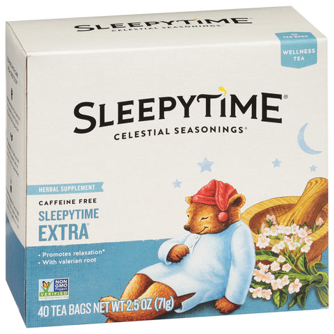Celestial Seasonings Sleepytime Extra Wellness Tea 40 CT