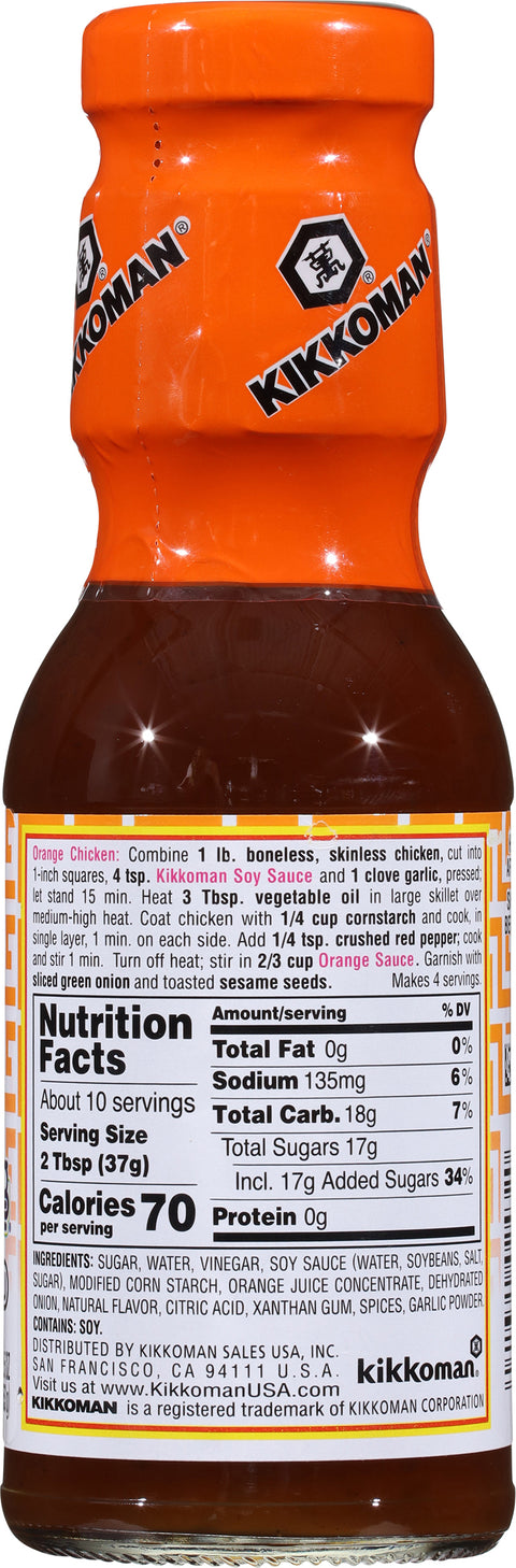 Kikkoman Orange Sauce 353 g