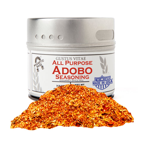 Gustus Vitae All Purpose Adobo Seasoning - 2.1 OZ 8 Pack