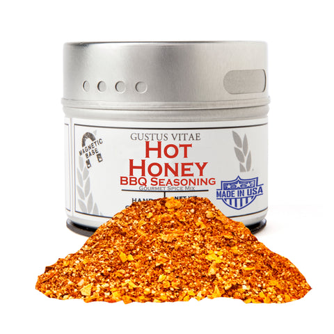 Gustus Vitae Hot Honey BBQ Seasoning - 2.3 OZ 8 Pack