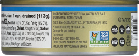 Starkist Selects Tuna Solid White Albaco 4.5 OZ
