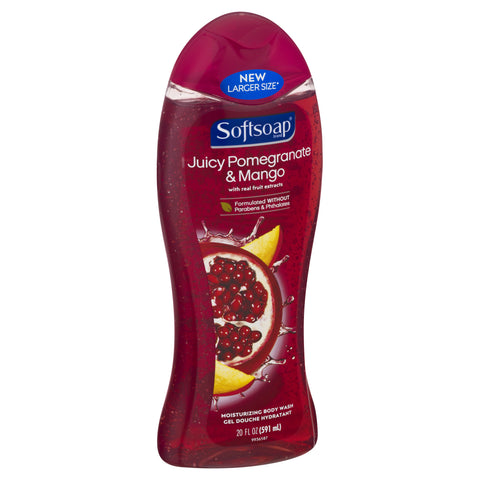 Softsoap Pomegranate & Mango Body Wash 20 FZ