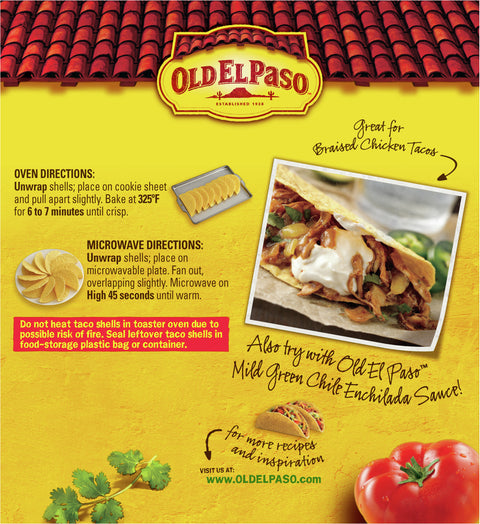 Old El Paso Shells Taco Super 6.6 OZ