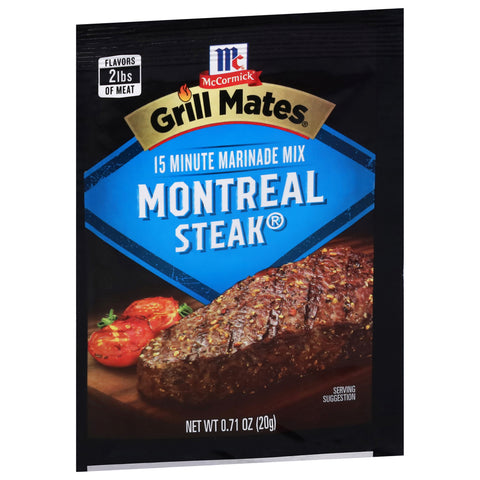 McCormick Marinade Montreal Steak - 0.71 OZ 12 Pack