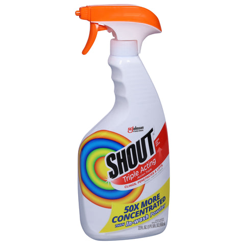 Shout Triple-Acting Laundry Stain Remover 22 fl oz