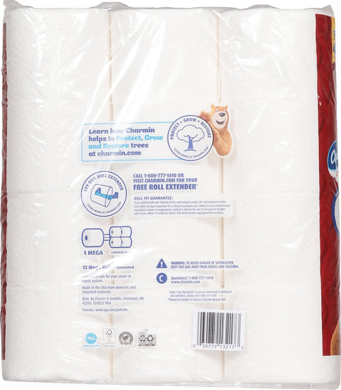 Charmin Ultra Strong Toilet Paper 24 Mega Rolls, 220 Sheets Per Roll