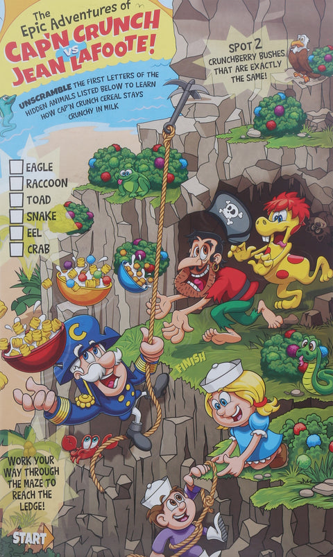Quaker Crunch Berries Corn & Oat Cereal 16.8 OZ