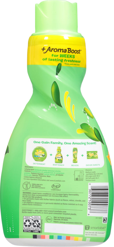 Gain +AromaBoost Ultra Original Fabric Softener 1.10 qt