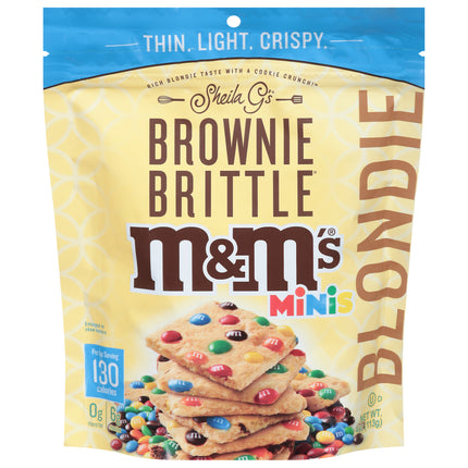 Sheila G's Brownie Brittle M and M's Minis Blondie - 4 OZ 12 Pack