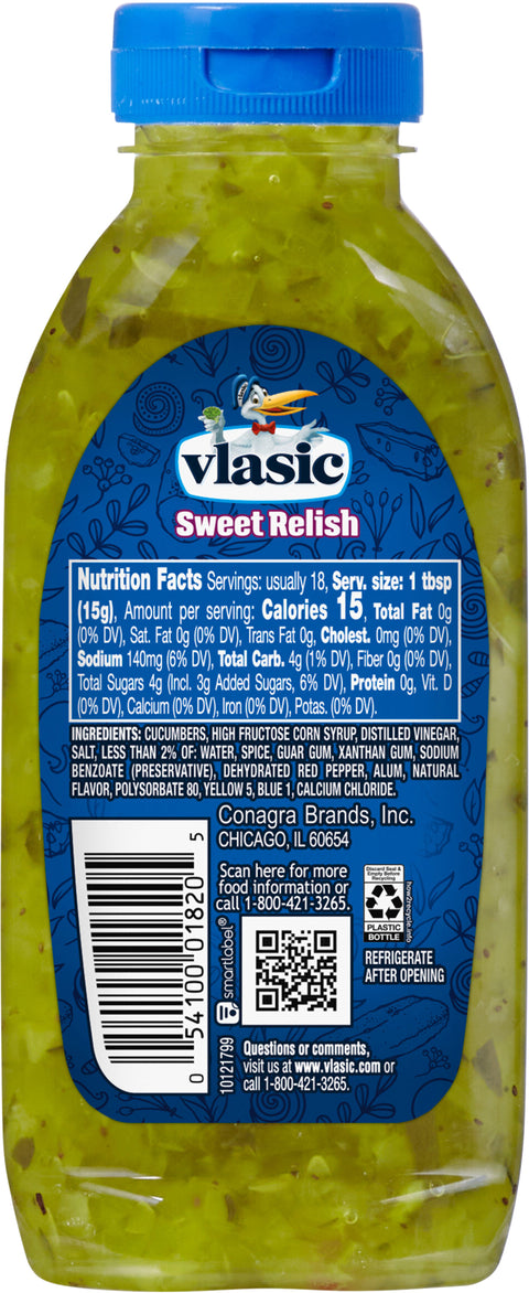 Vlasic Relish Homestyle Sweet Squeeze 9 FZ