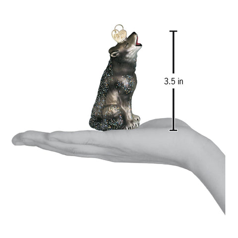 Howling Wolf Ornament