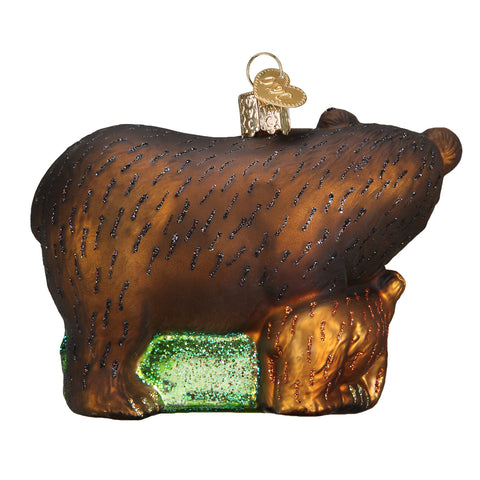 Bear With Cubs Ornament