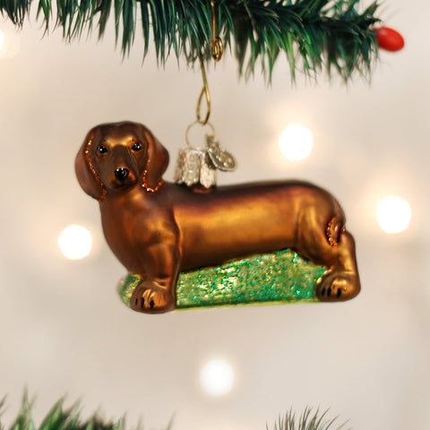 Dachshund Christmas Ornament