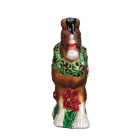 Holiday Clydesdale Ornament