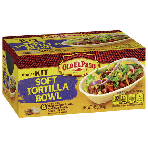 Old El Paso Taco Shells Stand & Stuff Soft Taco 10.9 OZ