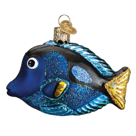 Pacific Blue Tang Ornament