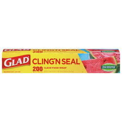 Glad Cling Wrap - 200 SF 12 Pack