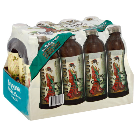 AriZona Iced Tea Diet Green Tea - 16 oz Bottles 12 Pack