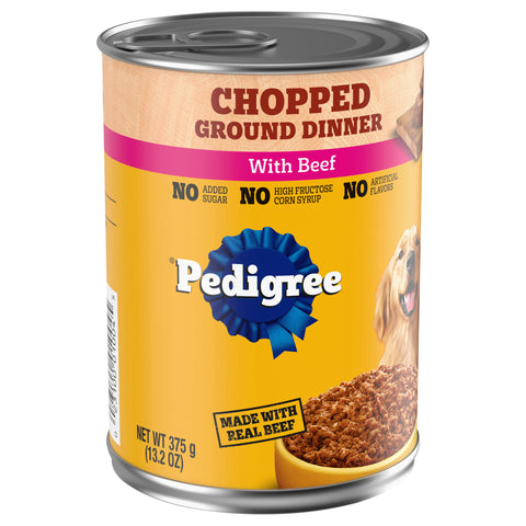 Pedigree Ground Dinner With Beef 13.2 OZ