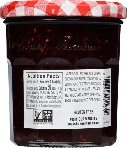 Bonne Maman Raspberry Preserves 13 OZ