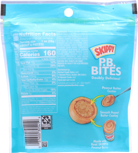Skippy Double Peanut Butter P.B. Bites 6 oz