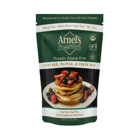 Naturally Fc Organic Gluten Free Pancake + Waffle Mix - 2 LB 6 Pack