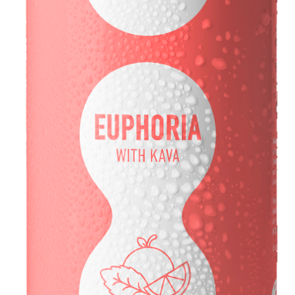 Body iQ Euphoria Sparkling Water - Grapefruit Mint Basil - 12 FL OZ 12 Pack